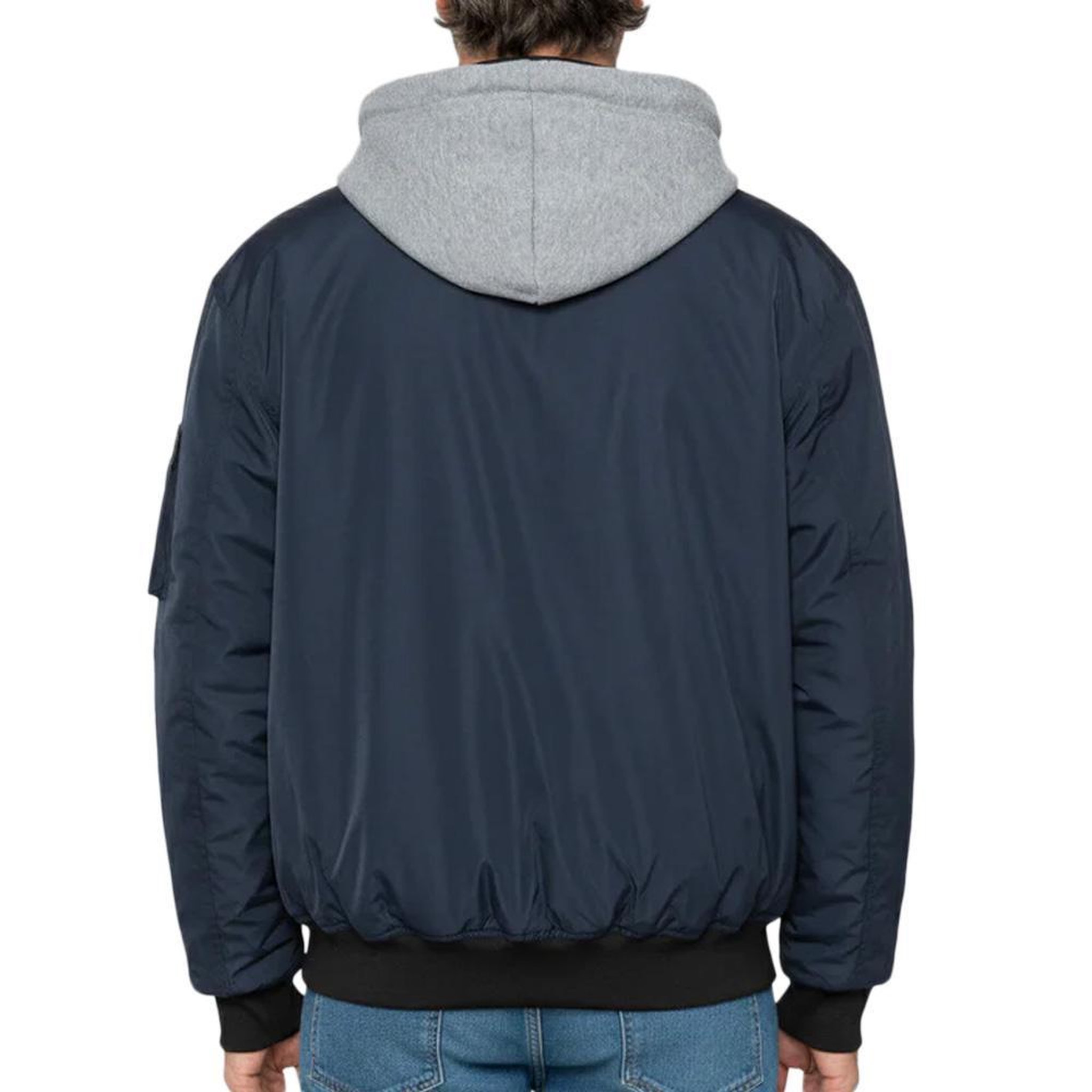 Voir la diapositive 2 : Schott Blouson Marine Schott Pastron Amovible