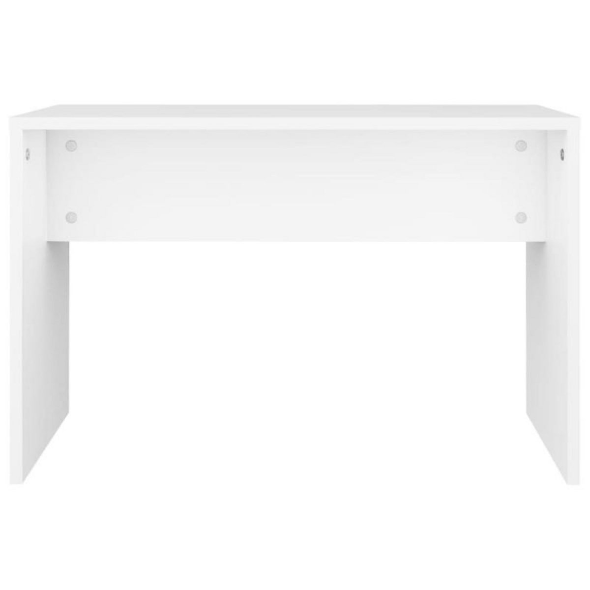VIDAXL Tabouret de toilette Blanc 70x35x45 cm Bois d ingénierie