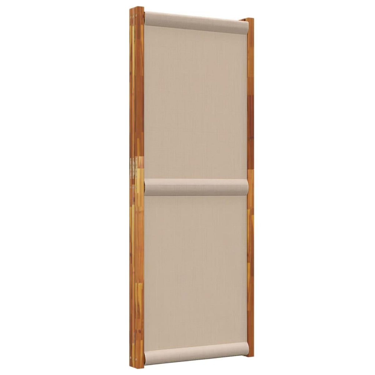 VIDAXL Cloison de separation 3 panneaux taupe 210x180 cm