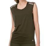 NEW BALANCE Débardeur de sport  Femme New Balance SM. Coloris disponibles : Vert