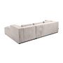 Voir la diapositive 4 : LISA DESIGN Stella - canapé d'angle droit - 4 places - en fausse fourrure