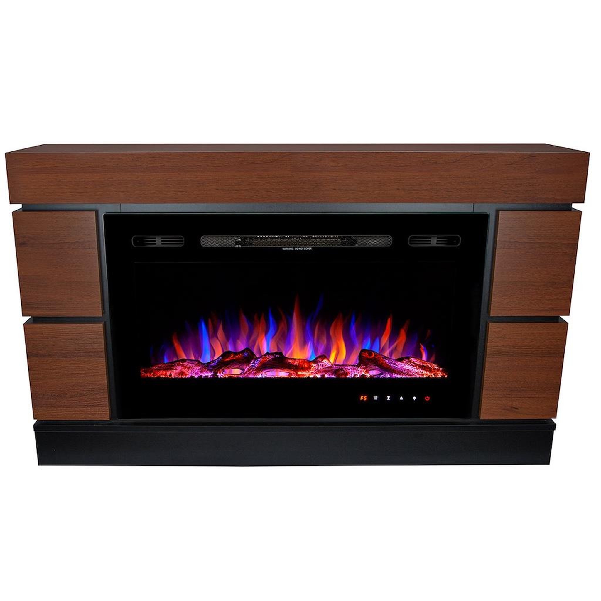ARTFLAME Cheminée électrique - harmony & adeli - 1500w - flamme led 3 couleurs - wenge