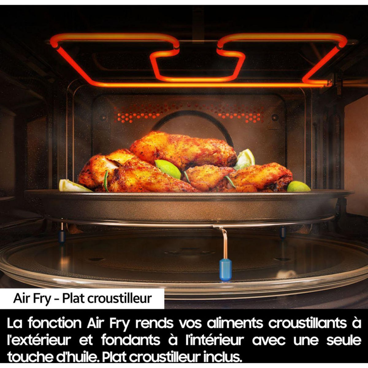 Samsung Micro ondes combiné MC32DG7646CKE1 noir