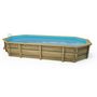 Voir la diapositive 3 : Habitat et Jardin Piscine bois   Ibiza 130  - 8.57 x 4.57 x 1.31 m