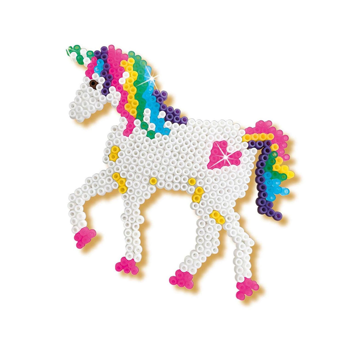 SES Creative Perles à repasser Beedz : Licornes et princesses