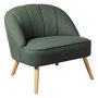 Voir la diapositive 1 : ATMOSPHERA Fauteuil Design  Naova  78cm Vert Cèdre