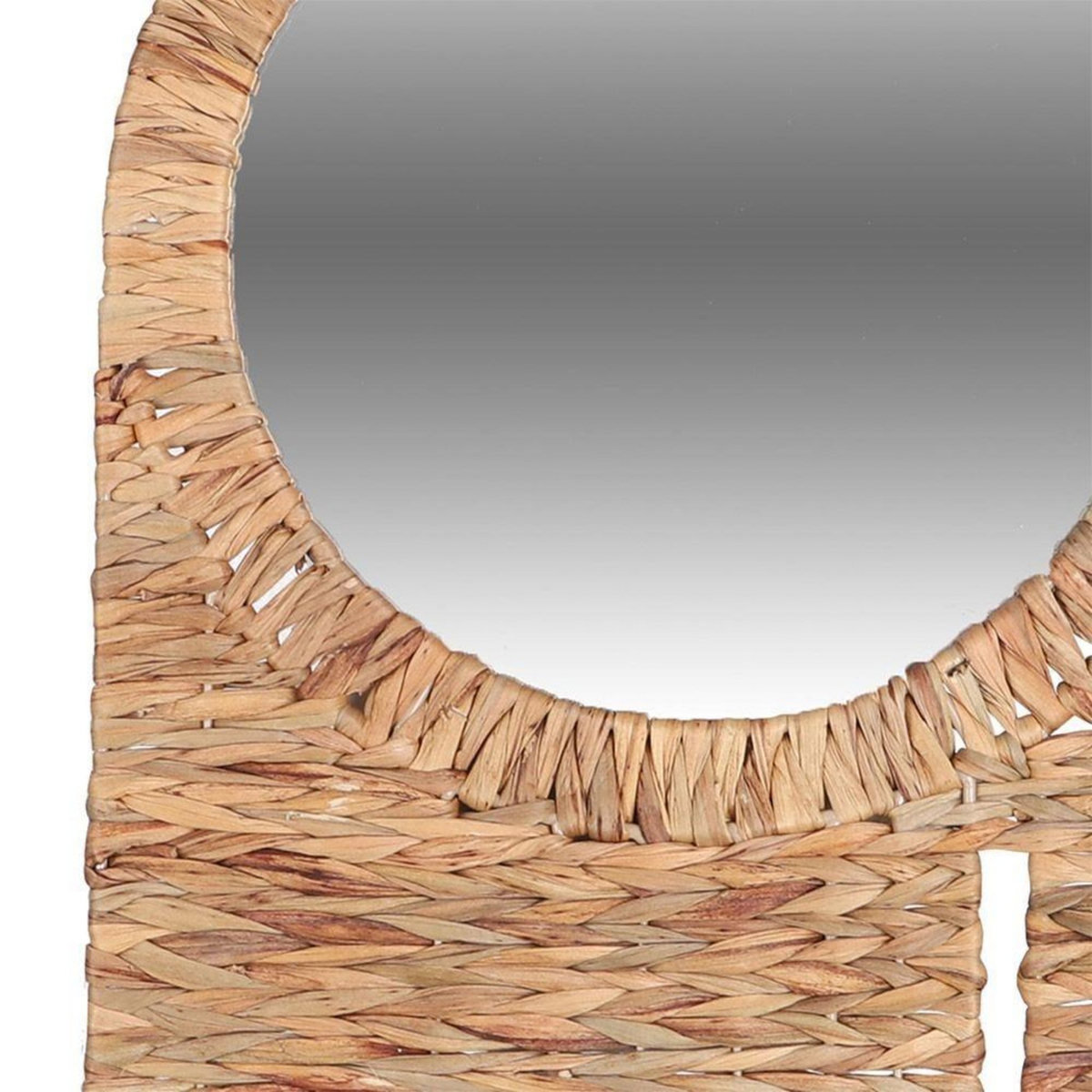 FORNORD Miroir boho jacinthe d'eau petit modèle