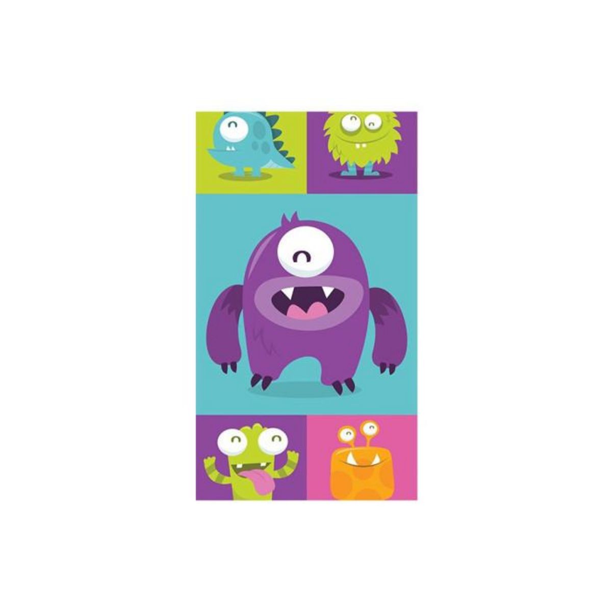 Paris Prix Papier Peint  Lovely Monsters  50x1000cm