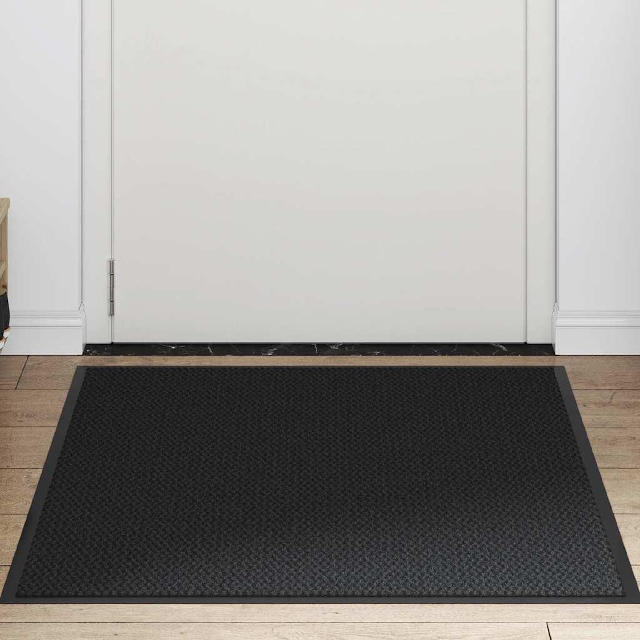Voir la diapositive 2 : VIDAXL Paillasson noir 90x120 cm