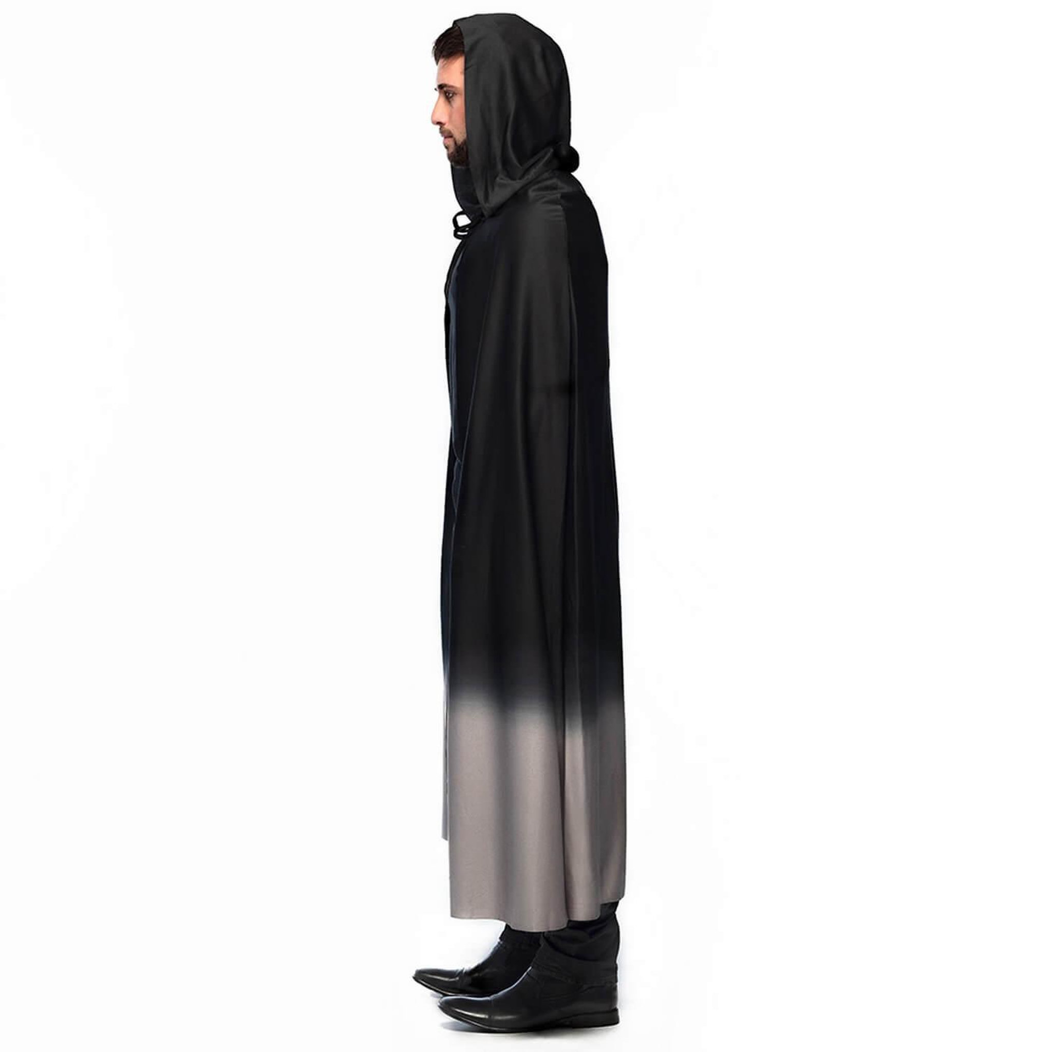 Voir la diapositive 3 : Boland Cape fade noir/gris -170cm