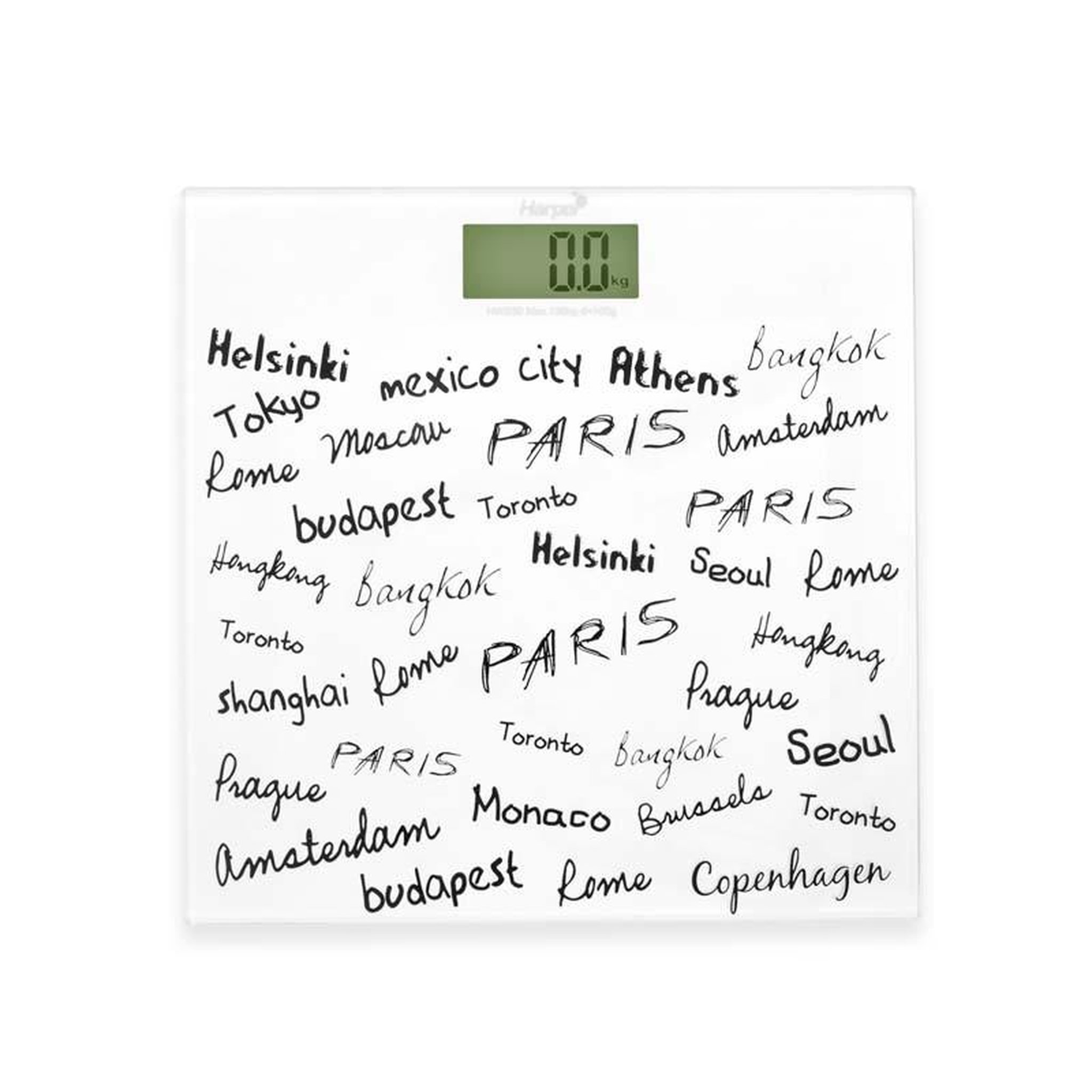 Harper Pèse personne extra slim hws50 blanc harper