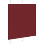 Voir la diapositive 3 : VIDAXL Store plisse rouge bordeaux 120x150 cm largeur du tissu 119,4cm