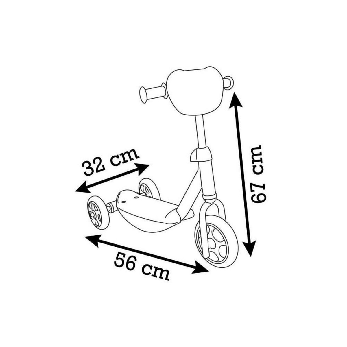 SMOBY SMOBY Spidey Patinette 3Rdes 3 ans
