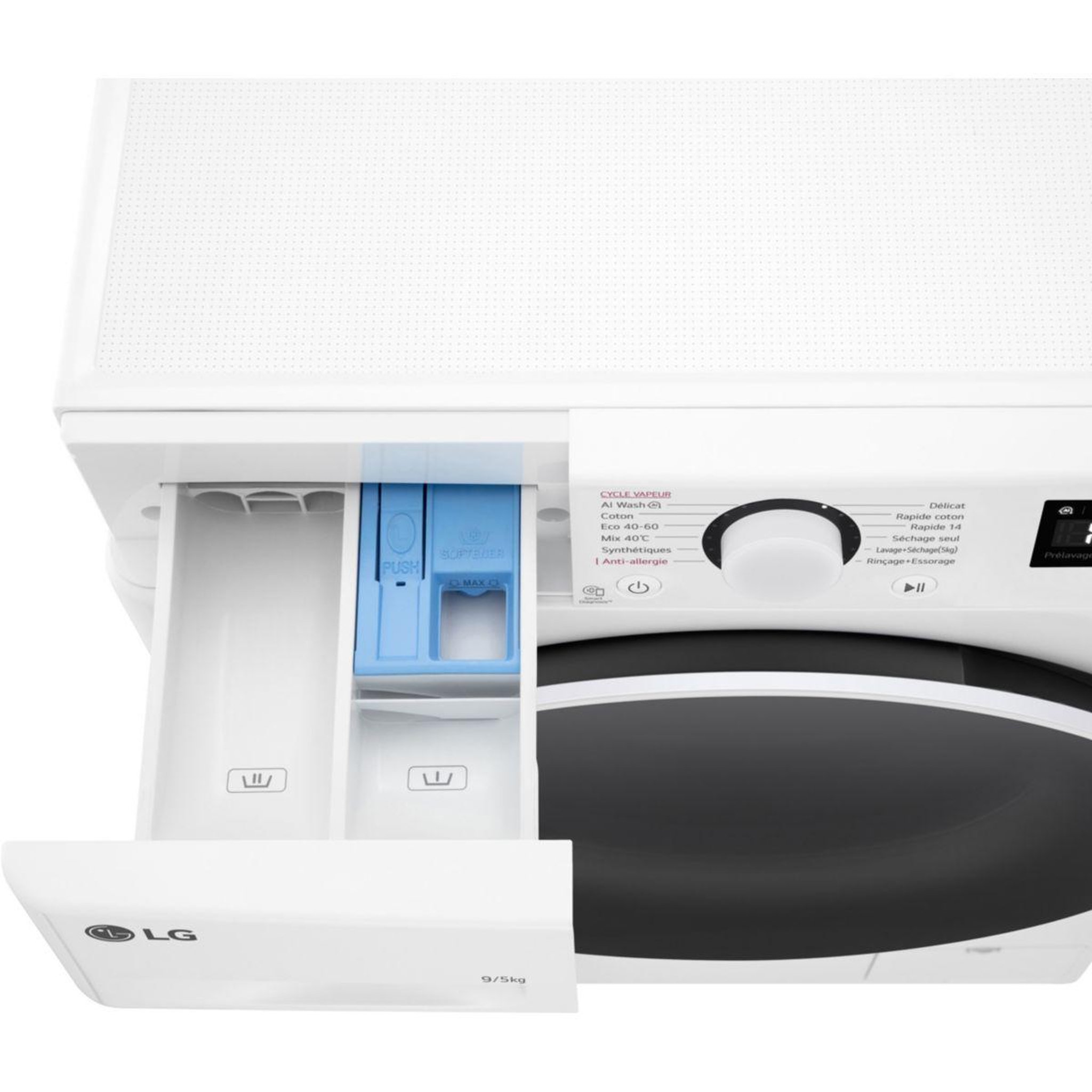 Voir la diapositive 5 : LG Lave linge séchant hublot F952SR50WRS