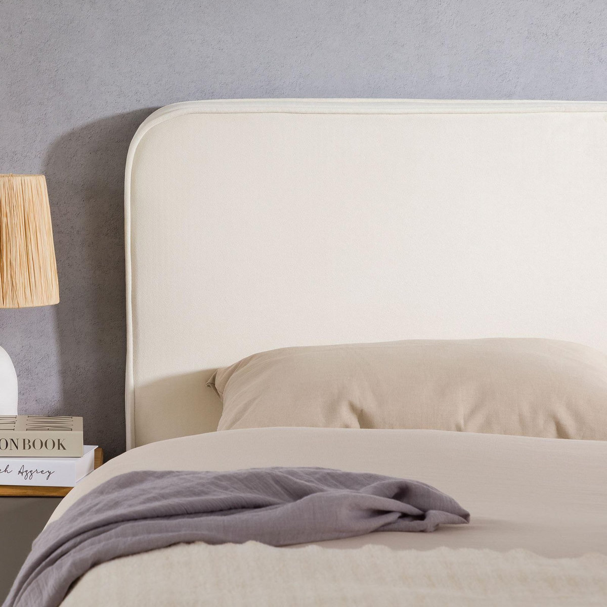 IDIMEX Tête de lit CELIA 120 avec fixation murale, en tissu