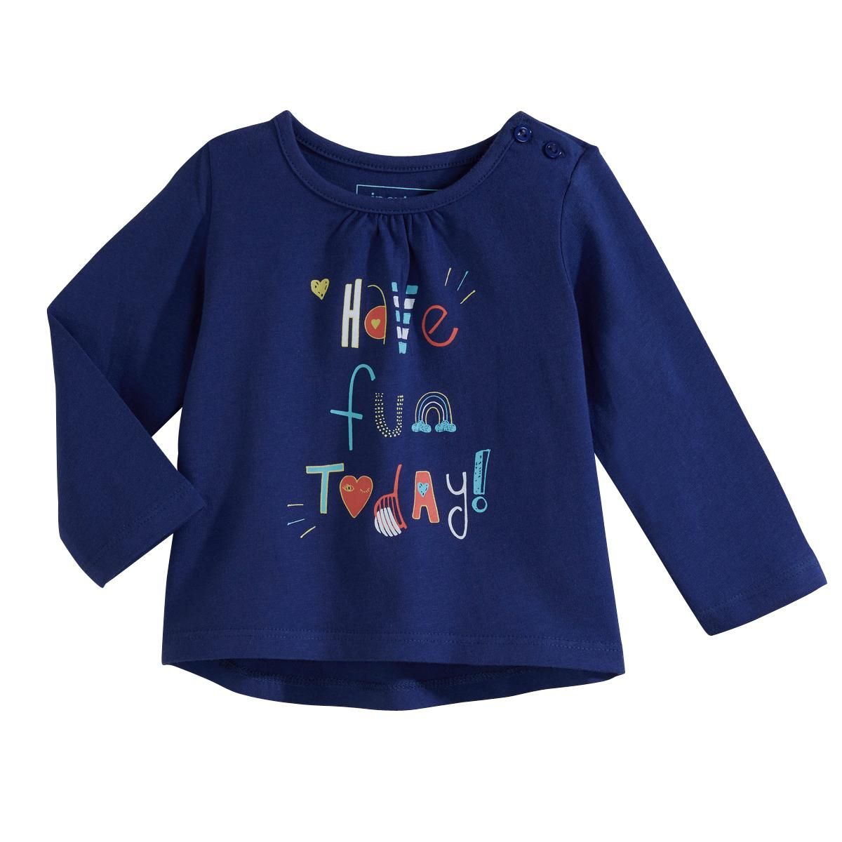 IN EXTENSO T-shirt manches longues bébé fille