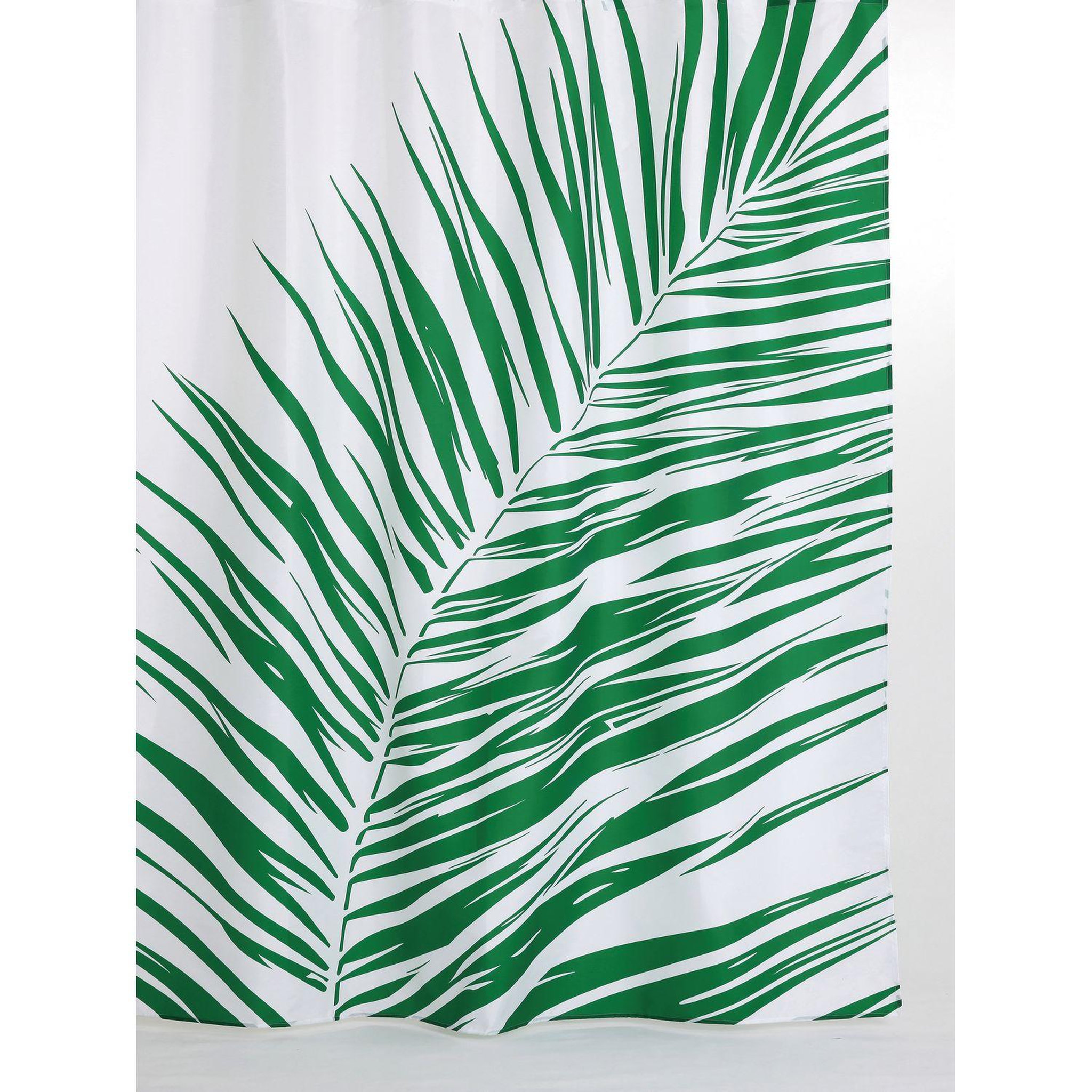 ALLIBERT Rideau de douche tropical walden - 180 x 200 cm - blanc