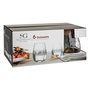 Voir la diapositive 4 : SECRET DE GOURMET Lot de 6 Gobelets Design  Victoria  42cl Transparent