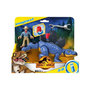 Voir la diapositive 6 : MATTEL FISHER - PRICE IMAGINEXT - Jurassic World - Stegosaurus Et Personnage - Figurine d'action 1er age - 3 ans et +