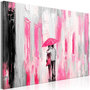 Voir la diapositive 1 : Paris Prix Tableau Imprimé  Umbrella in Love Wide Pink