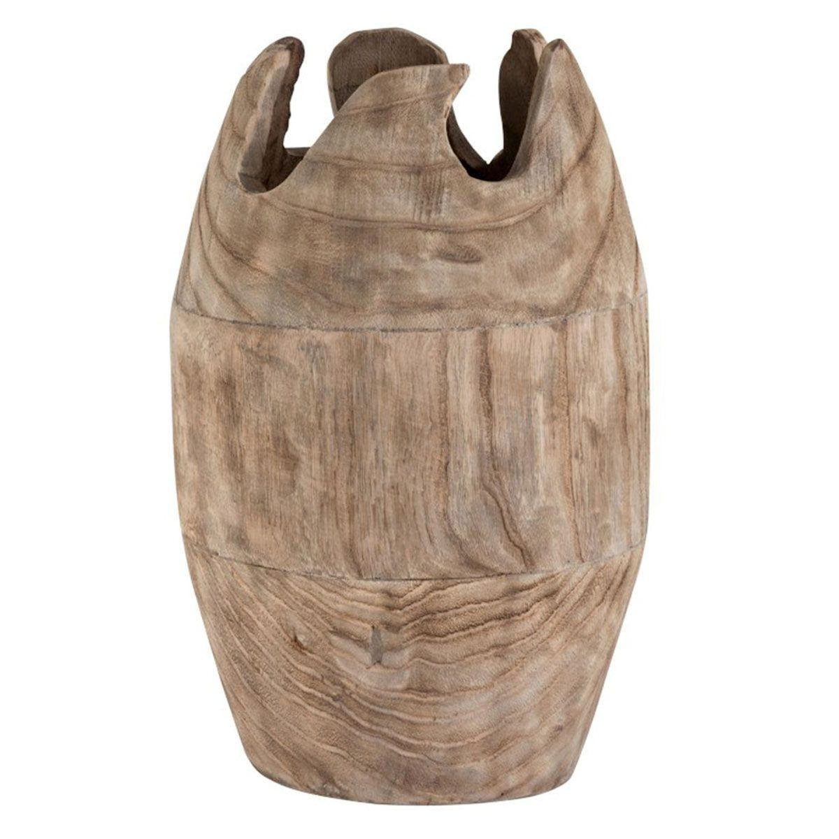 Paris Prix Vase Design en Bois  Irrégulier  43cm Naturel