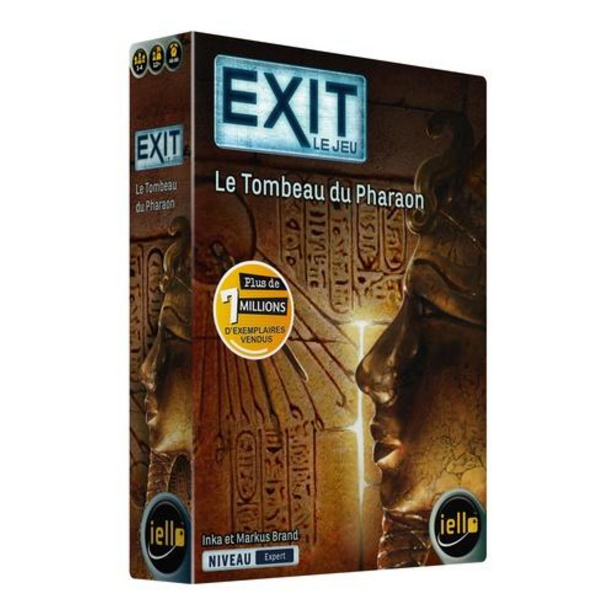 Iello EXIT : LE TOMBEAU DU PHARAON (EXPERT), Papeterie