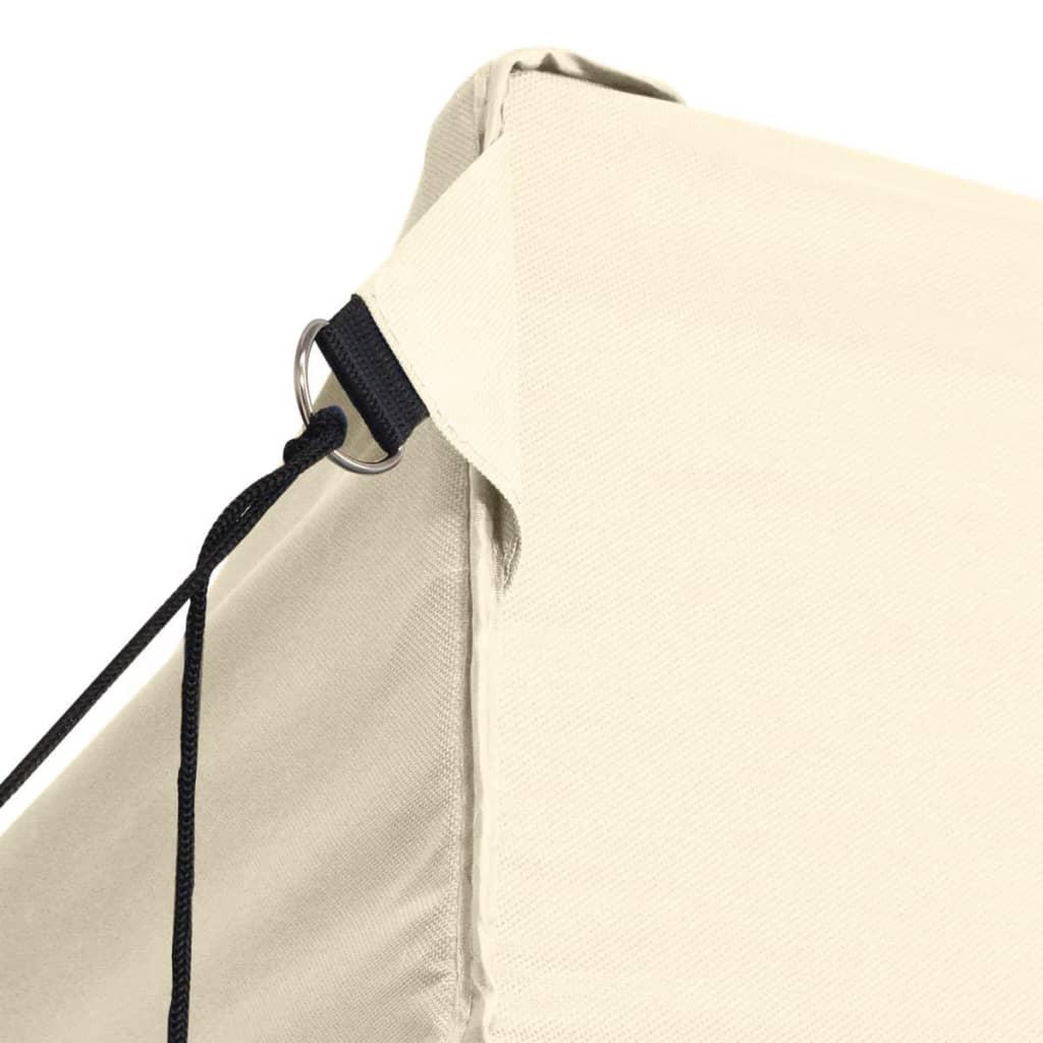 Voir la diapositive 3 : VIDAXL Tente de reception pliable avec 3 parois 3x4 m Acier Creme