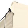 Voir la diapositive 3 : VIDAXL Tente de reception pliable avec 3 parois 3x4 m Acier Creme