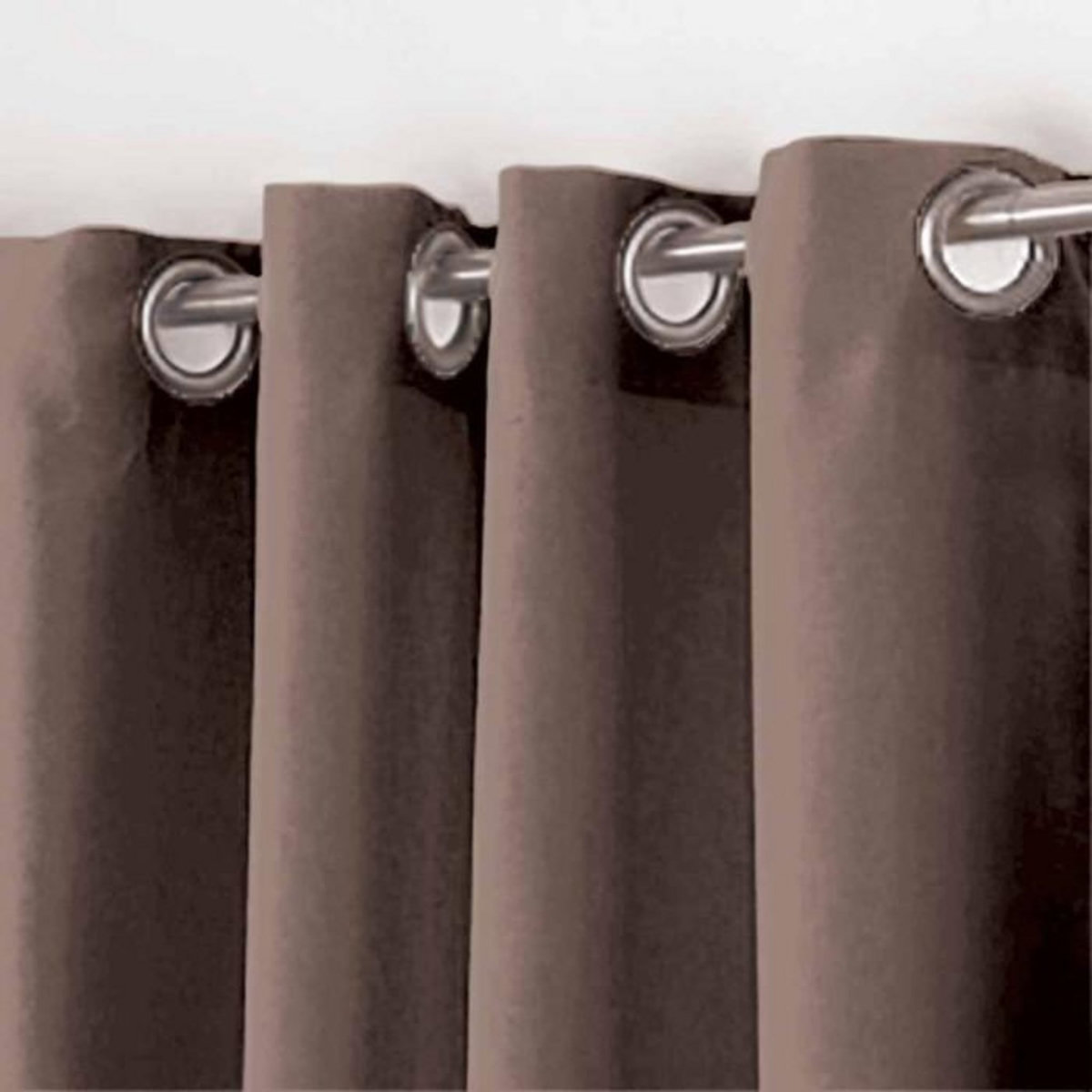 Paris Prix Rideau à Oeillets  Essentiel  140x260cm Taupe