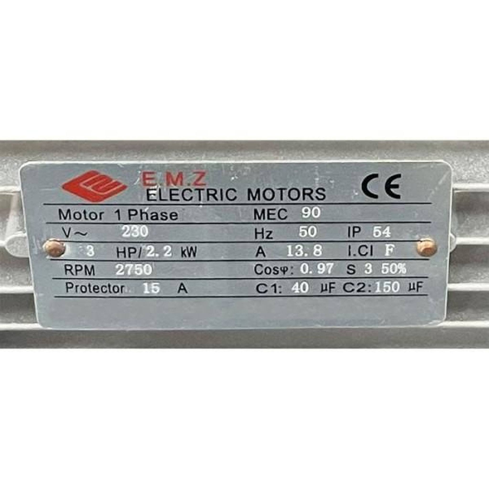 Voir la diapositive 4 : DOMAC Moteur électrique 3cv/230v avec poulie - domac