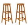 Voir la diapositive 5 : VIDAXL Ensemble de bar de jardin 3 pcs bois d'acacia solide