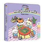 COLORIAGES MES PETITS AMIS : SI BIEN REUNIS ! AVEC 6 MINI SURLIGNEURS PASTEL, Bunny Luli