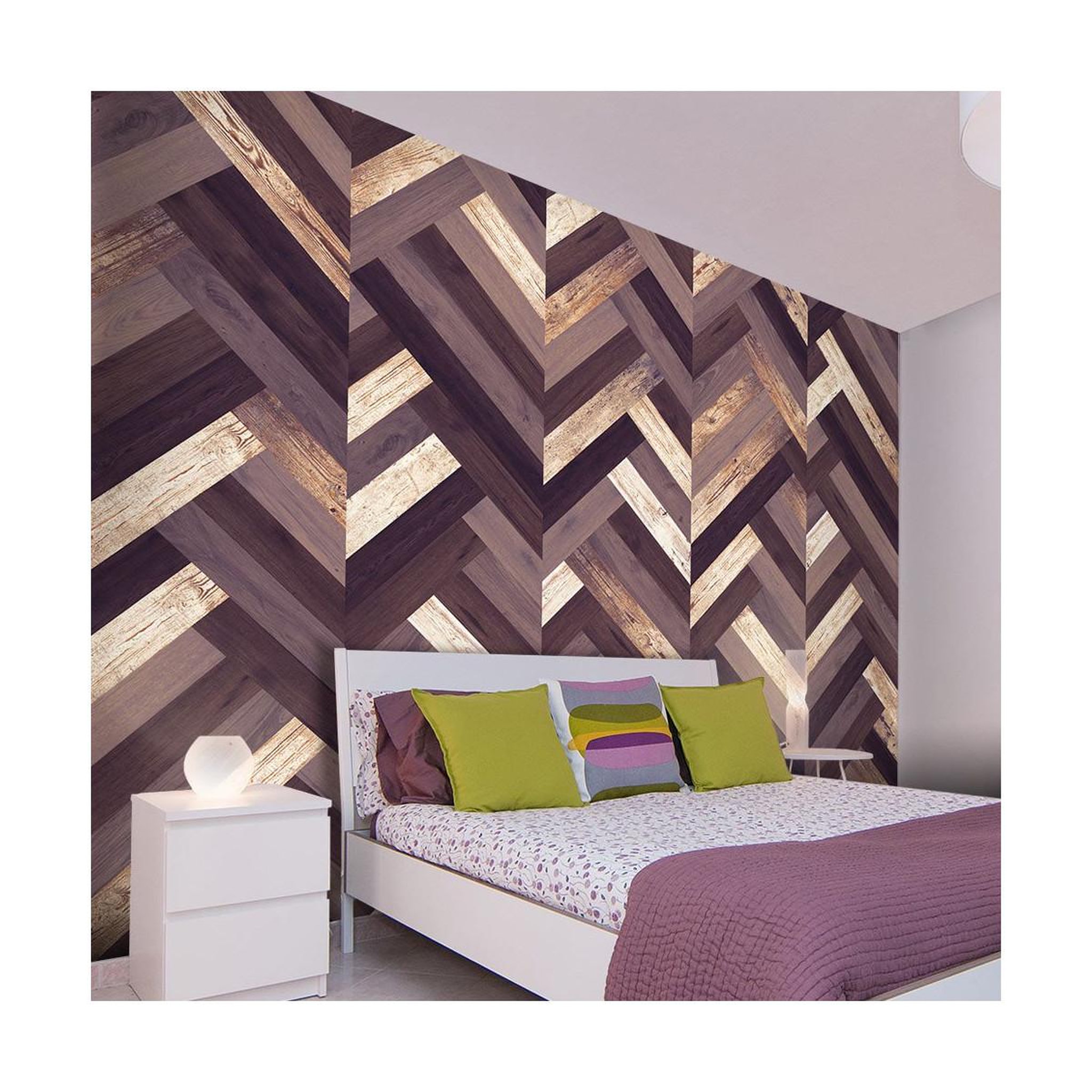 Paris Prix Papier peint  wooden braid  50x1000cm
