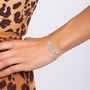 Voir la diapositive 2 : SC CRYSTAL Bracelet fleurs par SC Crystal orné de Zirconium