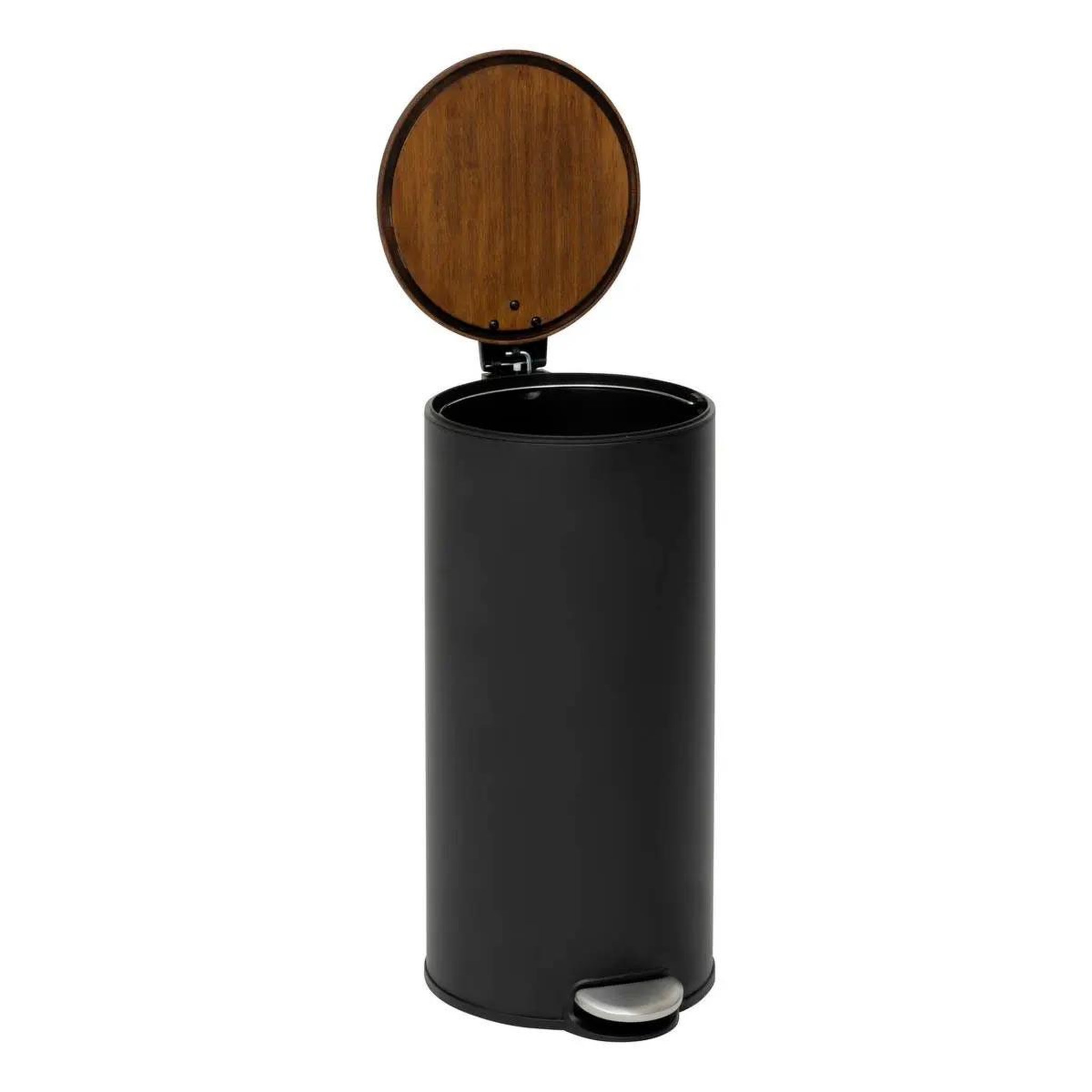 Voir la diapositive 2 : FIVE Poubelle de cuisine  modern colors  30l noir