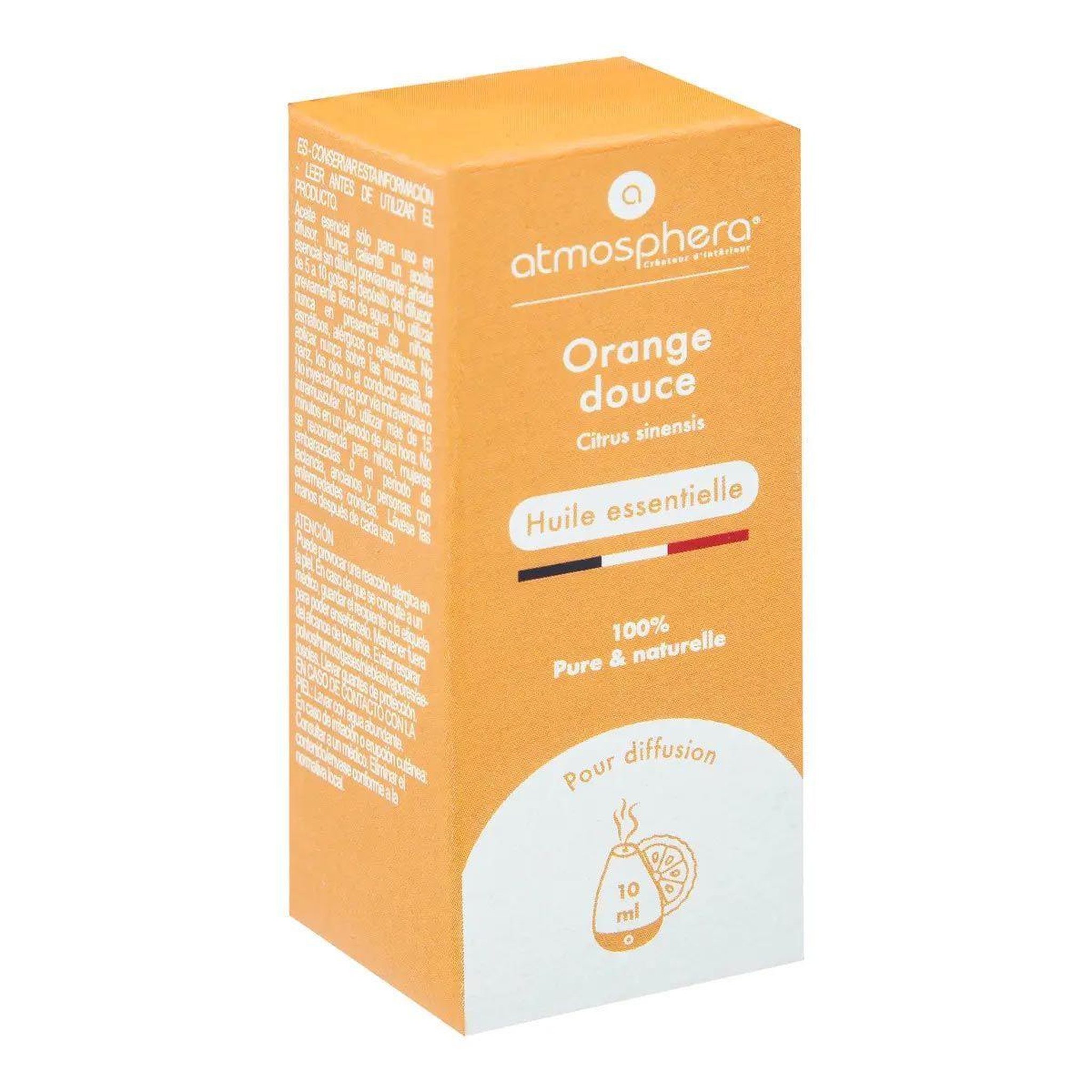 Voir la diapositive 2 : ATMOSPHERA Huile essentielle  générique  10ml orange douce bio