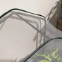 Voir la diapositive 5 : OUTSUNNY Serre de jardin balcon 3 niveaux métal thermolaqué vert PE transparent