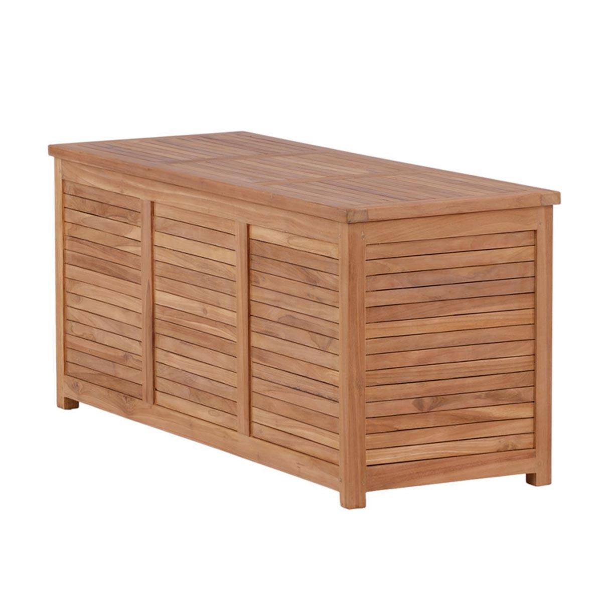 Paris Prix Coffre de Jardin en Teck  Trento I  130cm Naturel
