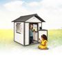 Voir la diapositive 1 : PRAGMA Cabane de jardin pour enfant- - Bois - H1.33m - LODGE