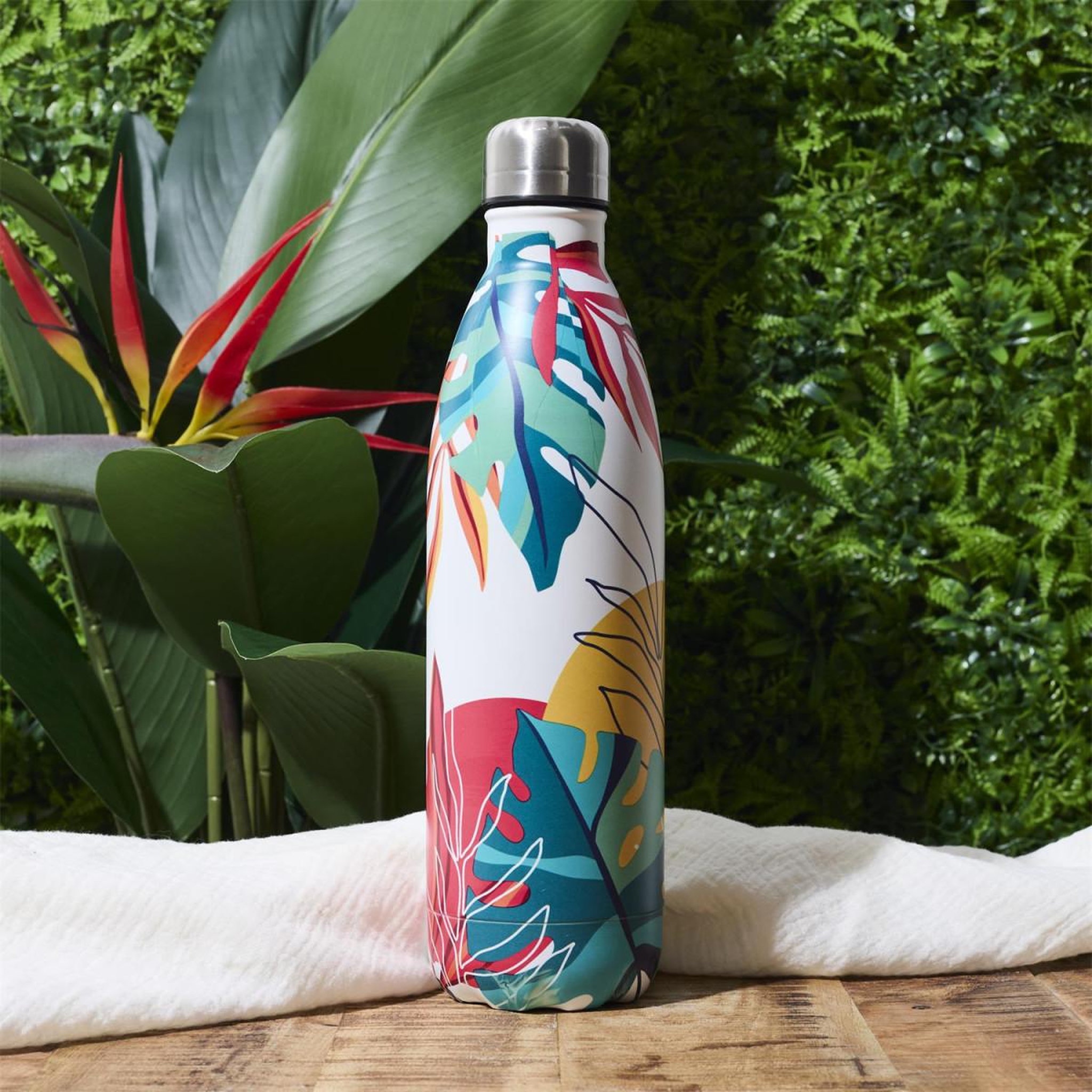 Voir la diapositive 3 : COOK CONCEPT Bouteille Isotherme  Paradis Exotique  1L Multicolore