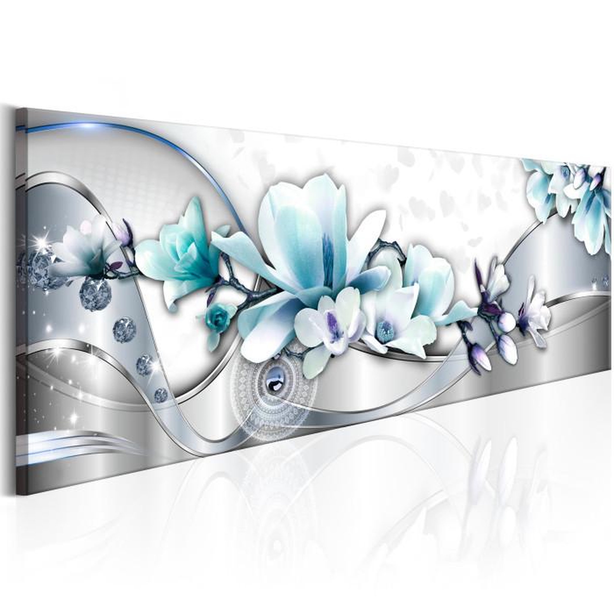 Paris Prix Tableau Imprimé  Winter Ribbon. Coloris disponibles : Multicolore