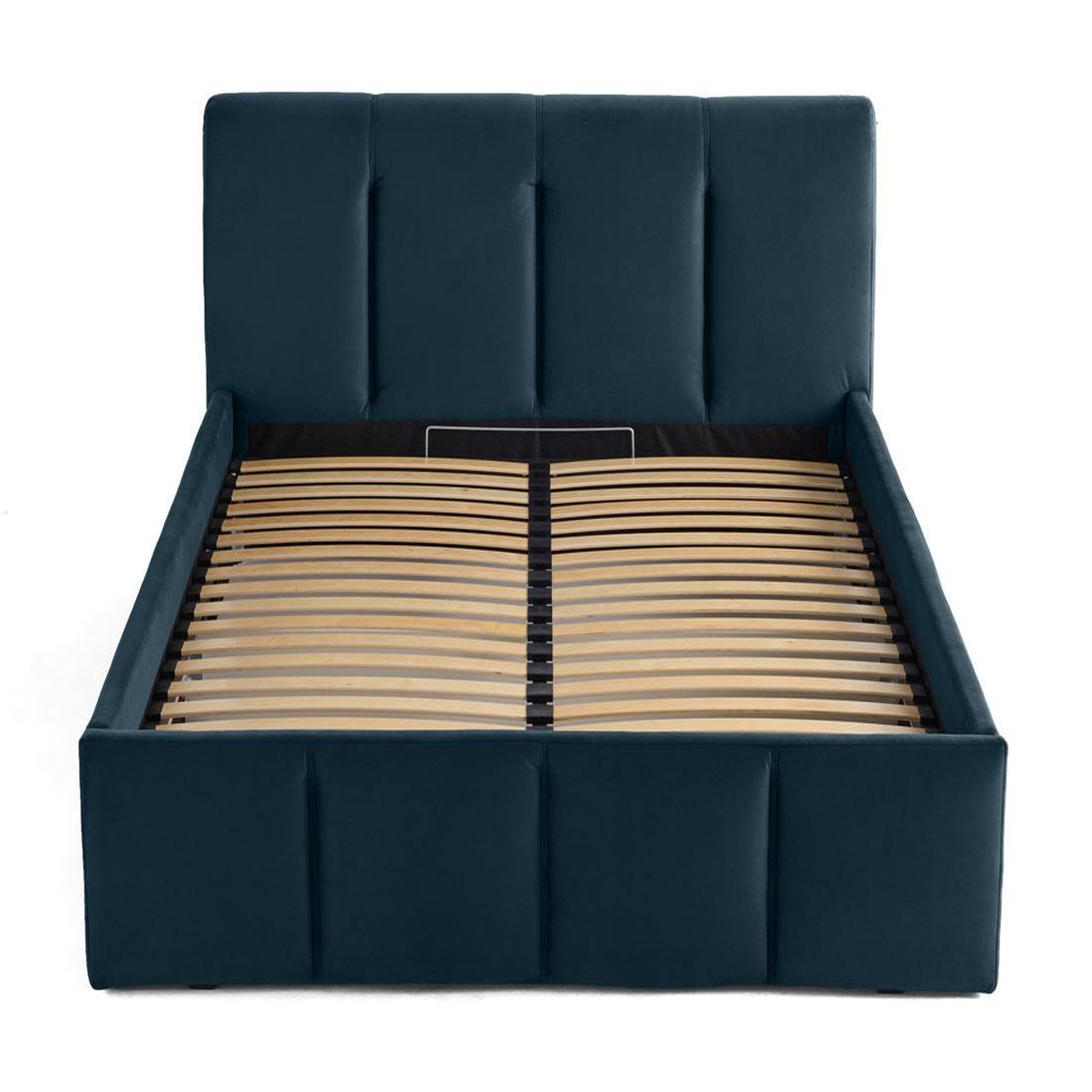 Voir la diapositive 3 : BEST MOBILIER Elysia - lit coffre - 140x190 - en velours - sommier inclus