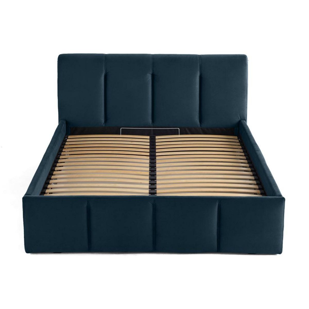 LISA DESIGN Elysia - lit coffre - 140x190 - en velours - sommier inclus