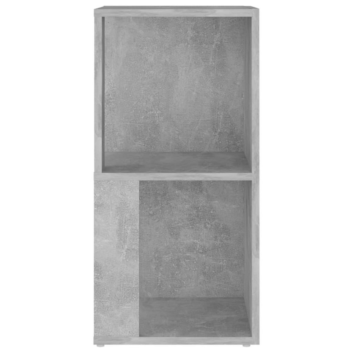 VIDAXL Armoire d'angle Gris beton 33x33x67 cm Bois d'ingenierie