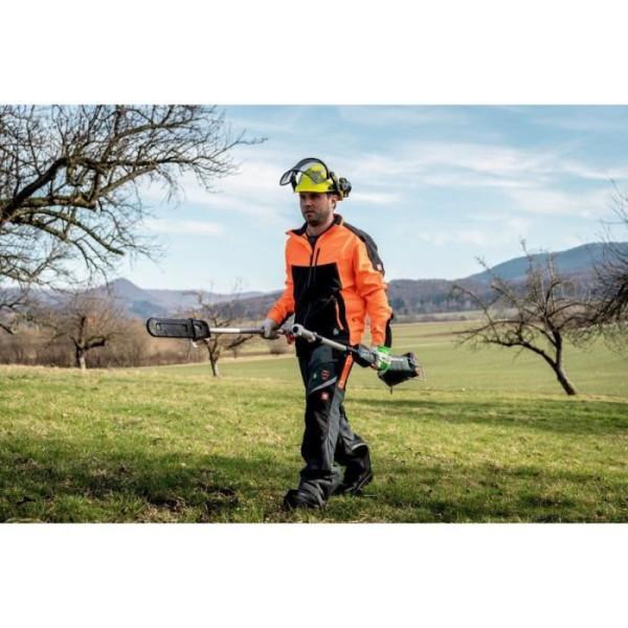 Voir la diapositive 4 : METABO Machine jardin multifonctions - METABO - MA-MS 25 - Sur batterie - Chaîne 25 cm - Silencieux