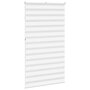 Voir la diapositive 4 : VIDAXL Store zebre blanc 125x230 cm largeur du tissu 120,9cm polyester