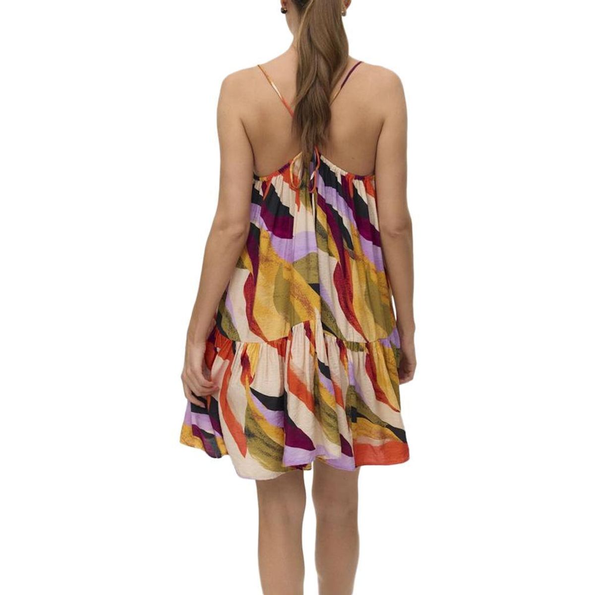 Vero Moda Robe Coloré Jaune/Écru Femme Vero Moda Tilly Singlet