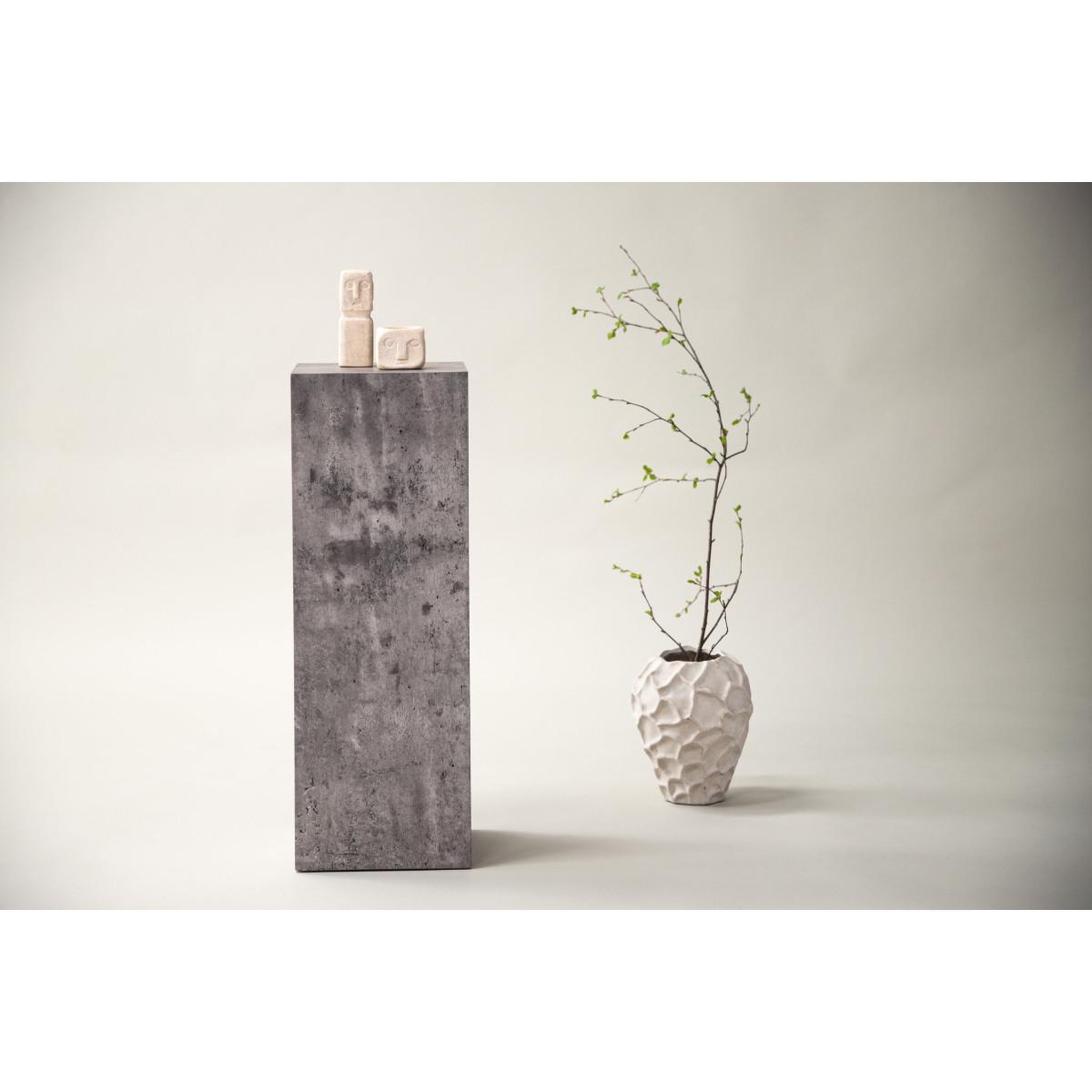 Voir la diapositive 5 : Paris Prix Sellette décorative  ramsvik  65cm gris
