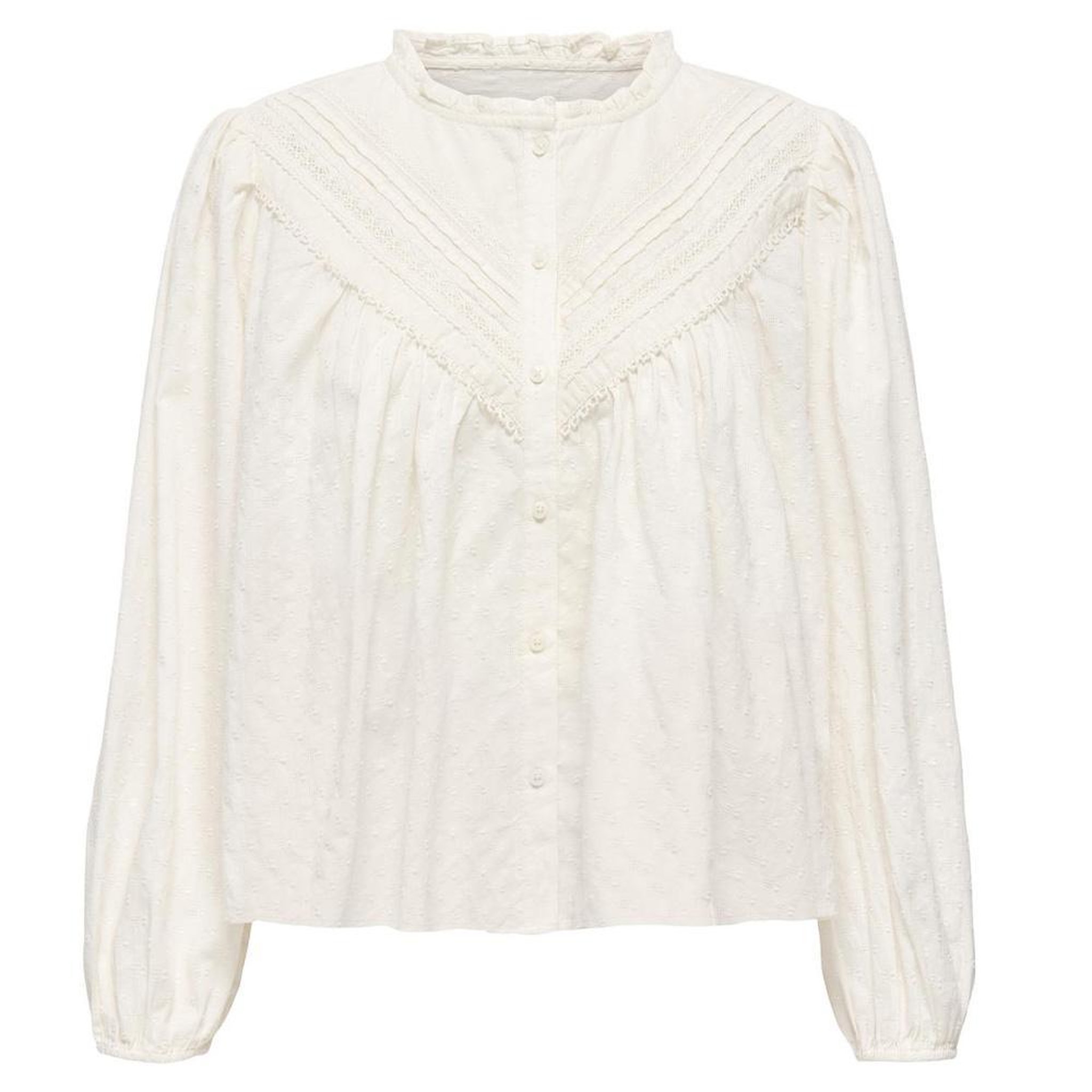 Voir la diapositive 1 : JACQUELINE DE YONG Blouse Beige Femme JDY Selma