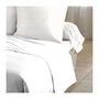 Voir la diapositive 3 : HOME LINGE PASSION Drap plat - HOME LINGE PASSION - 240 x 300 cm - Blanc